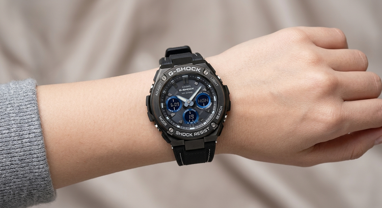 ساعت مچی مردانه جیشاک (G-Shock) اسپرت ضدآب بند مشکی